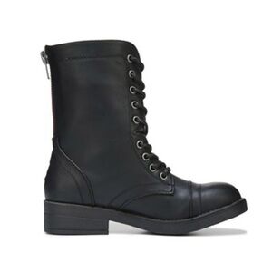 Madden Girl Maavin Black Lace-Up Women's Boots. Size 7.5.